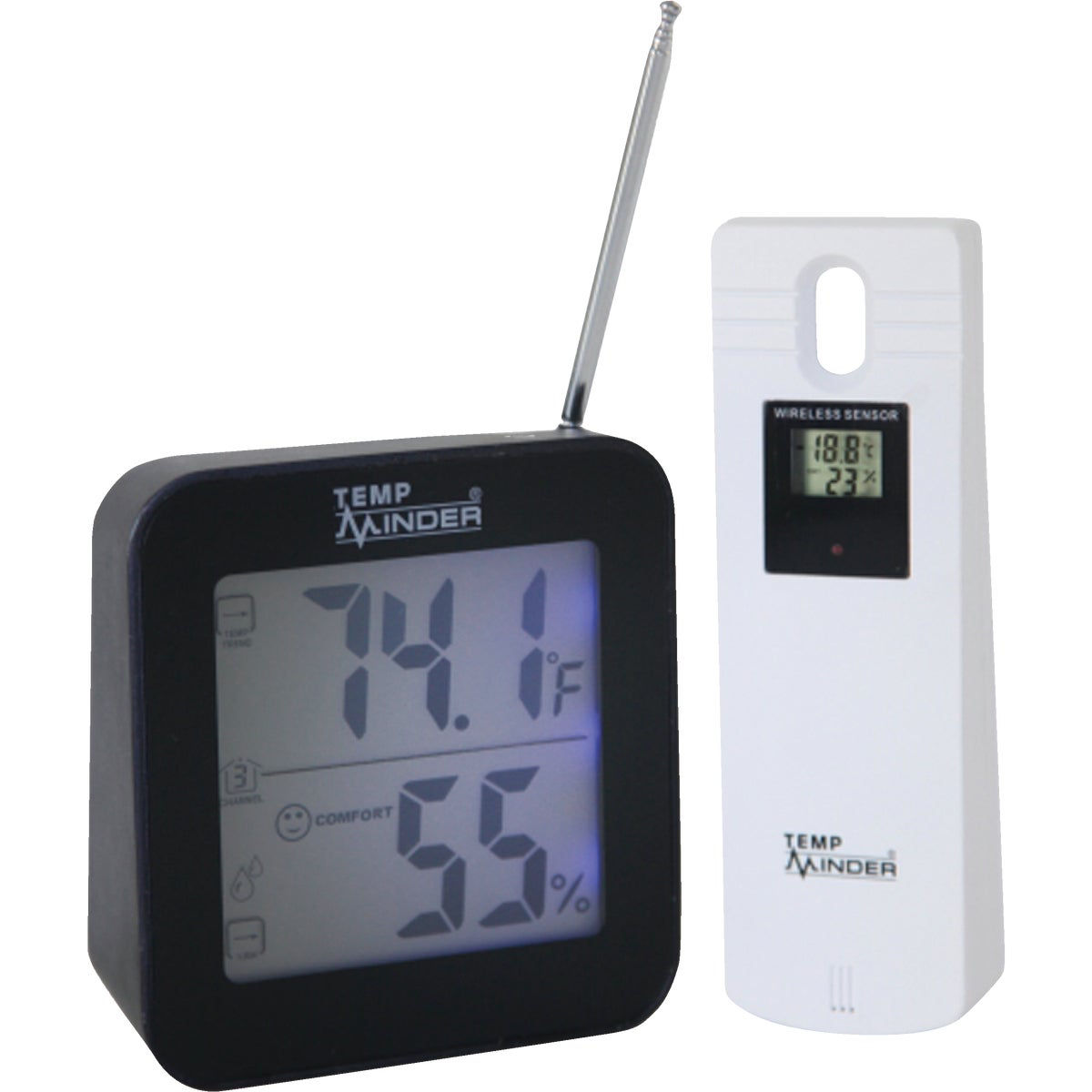 TempMinder Wireless Thermometer and Clock