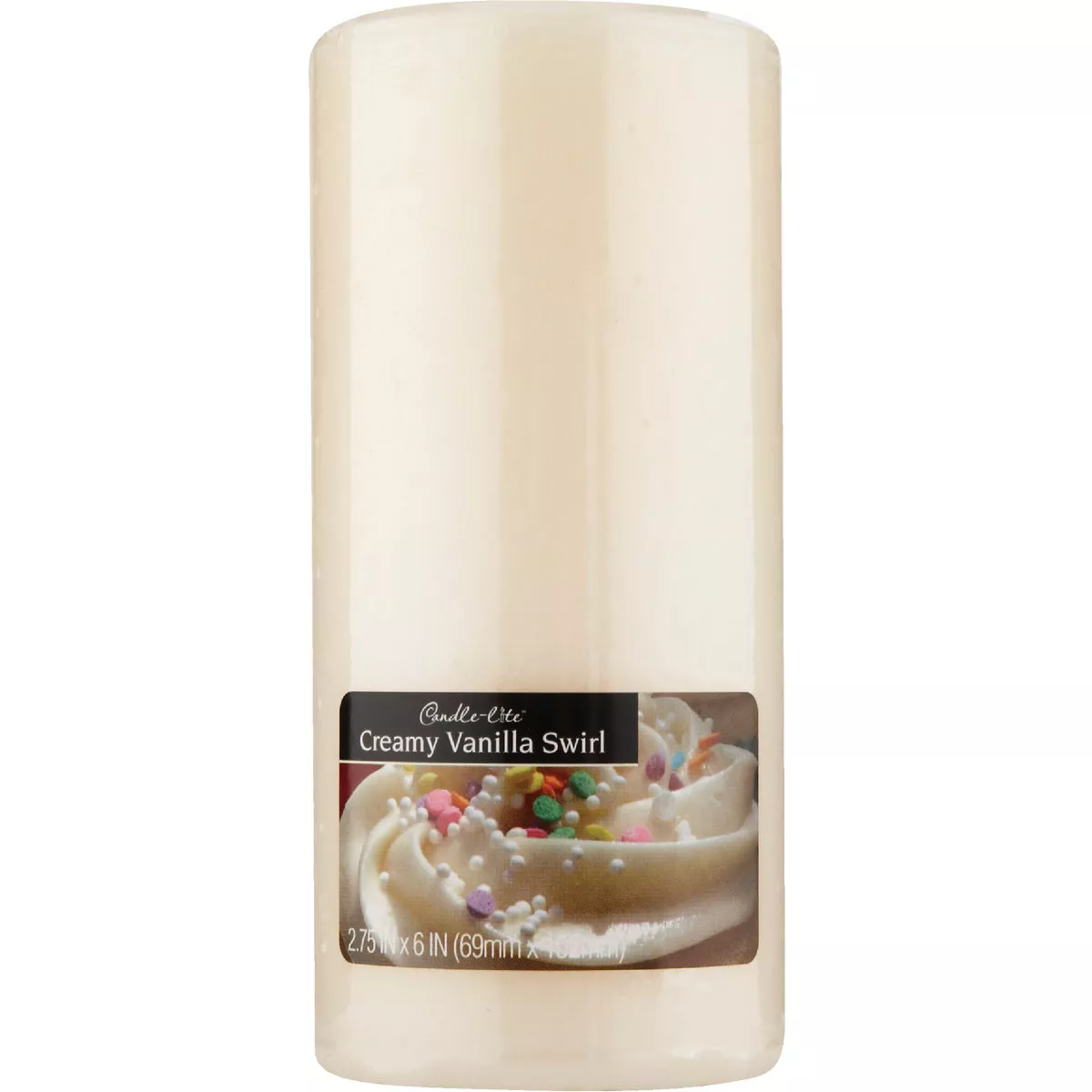 Candle-lite Creamy Vanilla Pillar Candle