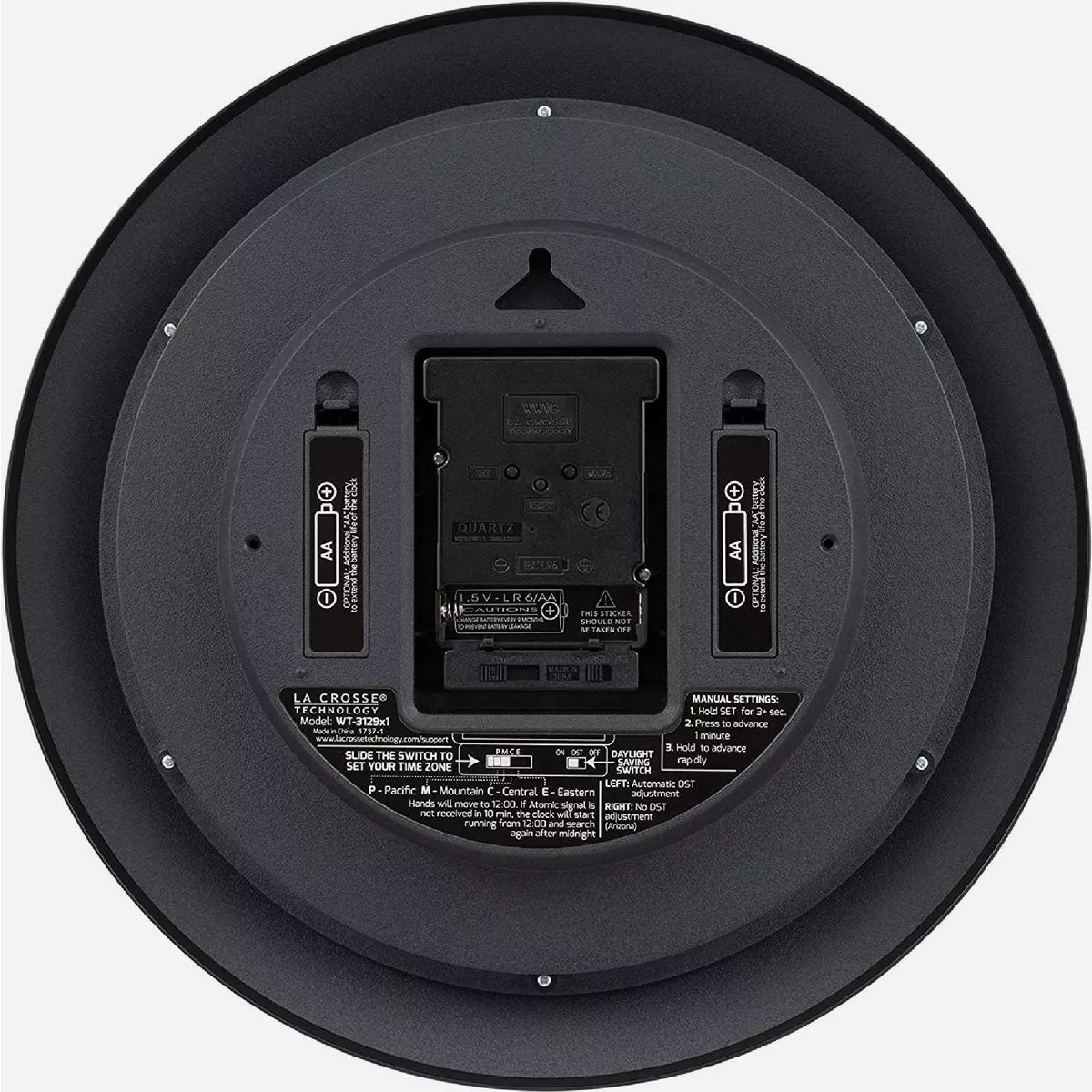 La Crosse Technology Atomic Analog Wall Clock - photo 3