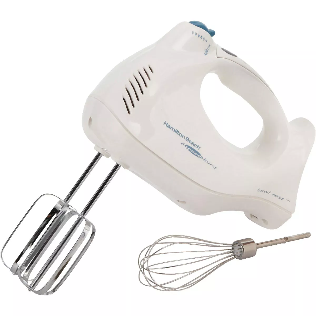 Hamilton Beach 6-Speed White Hand Mixer - photo 3