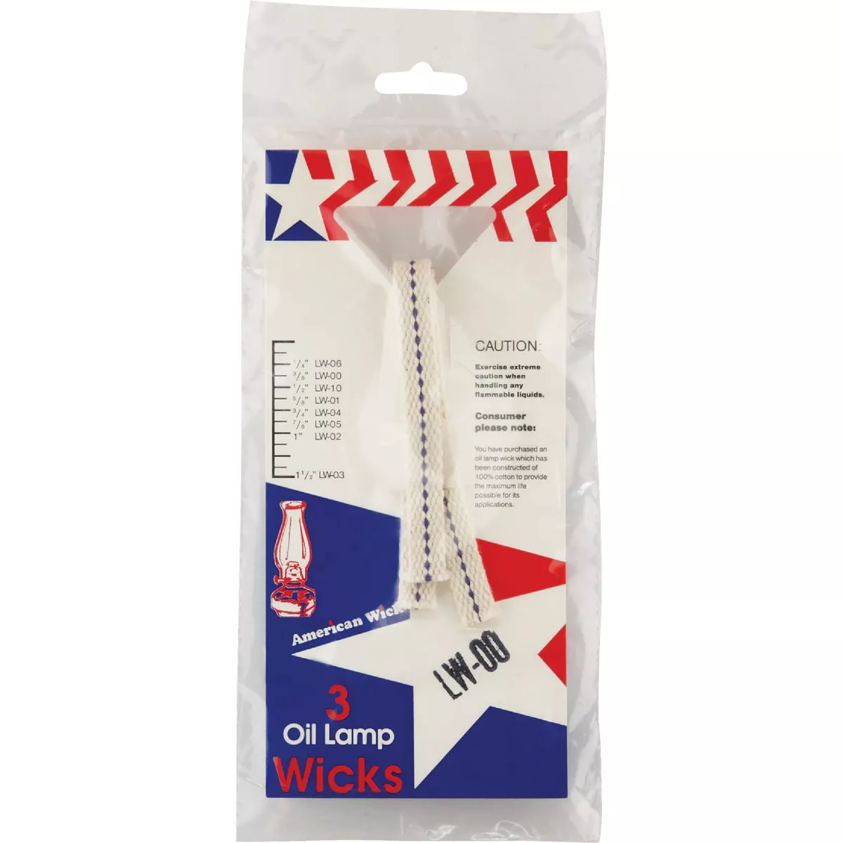 American Wick 3/8 In. x 8 In. Flat Lamp Wick (3 Count) - photo 2