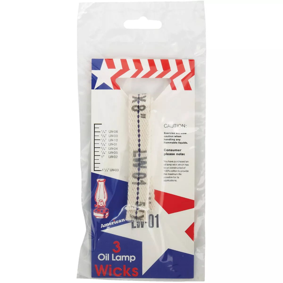 American Wick 5/8 In. x 8 In. Flat Lamp Wick (3 Count) - photo 2