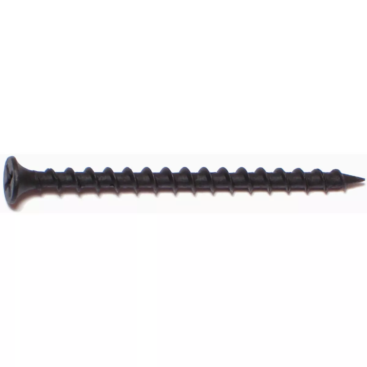 Midwest Fastener #6 x 1-5/8 In. Black Phosphate Steel Coarse Thread Phillips Bugle Head Drywall Screws (5000 Ct.)
