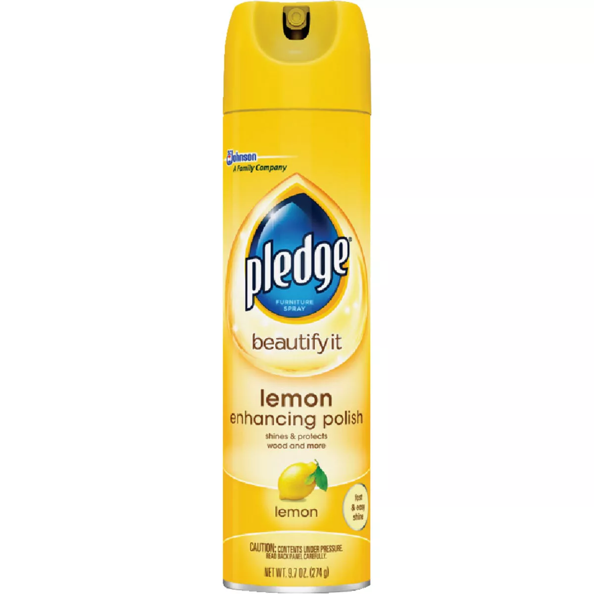 Pledge 9.7 Oz. Lemon Furniture Polish