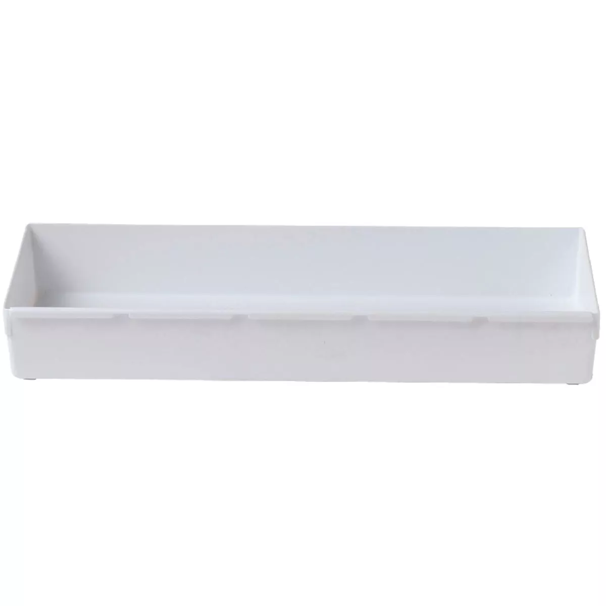 Rubbermaid 6 In. x 15 In. x 2 In. White Drawer Organizer Tray - photo 3