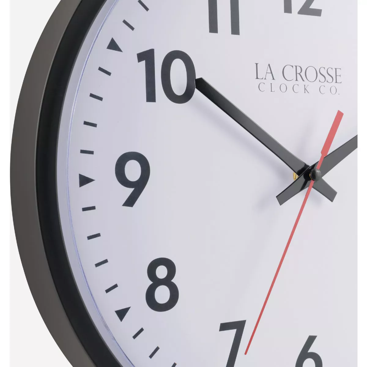 La Crosse Technology Commercial Quartz Wall Clock - photo 2