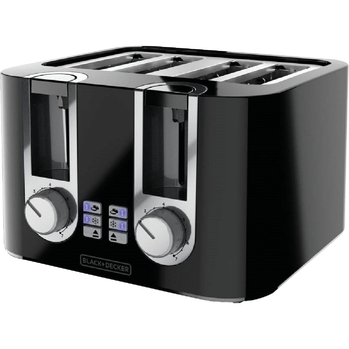 Black + Decker 4 Slice Toaster Extra-Wide Slots Toaster & Reviews