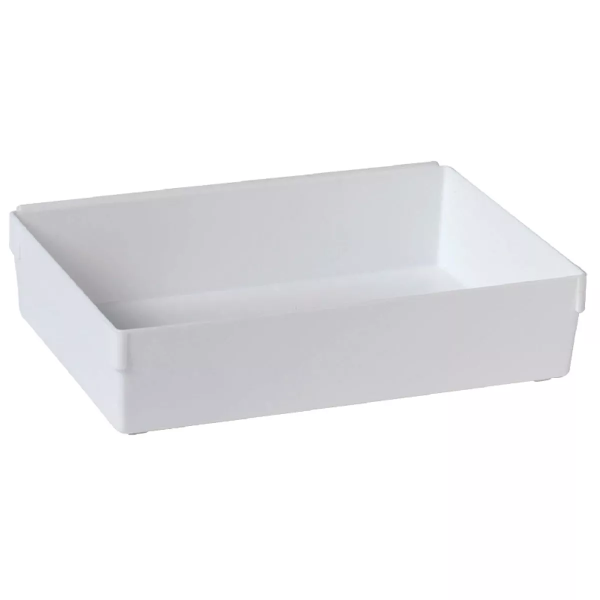 Rubbermaid 6 In. x 9 In. x 2 In. White Drawer Organizer Tray - photo 3