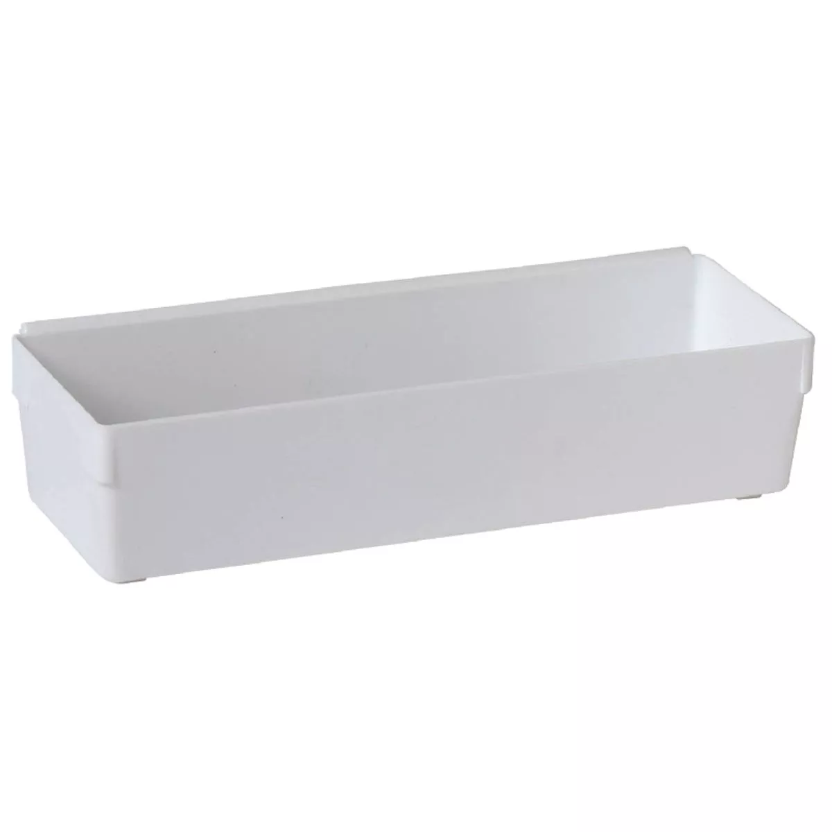 Rubbermaid 3 In. x 9 In. x 2 In. White Drawer Organizer Tray - photo 3