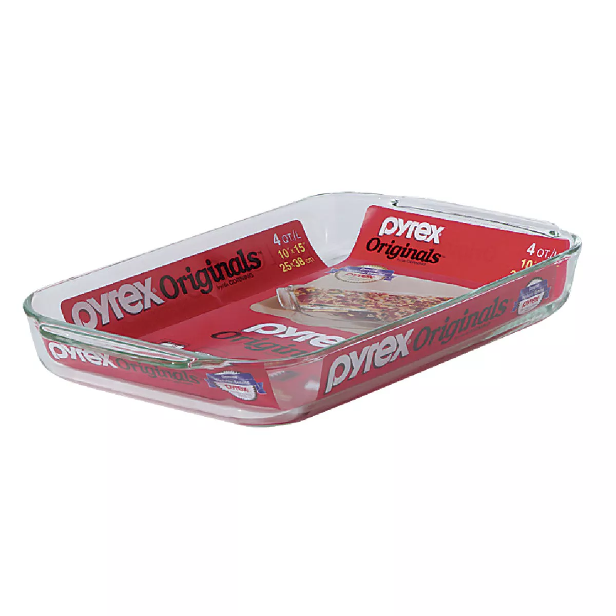 Pyrex 4 Qt. Oblong Glass Baking Dish