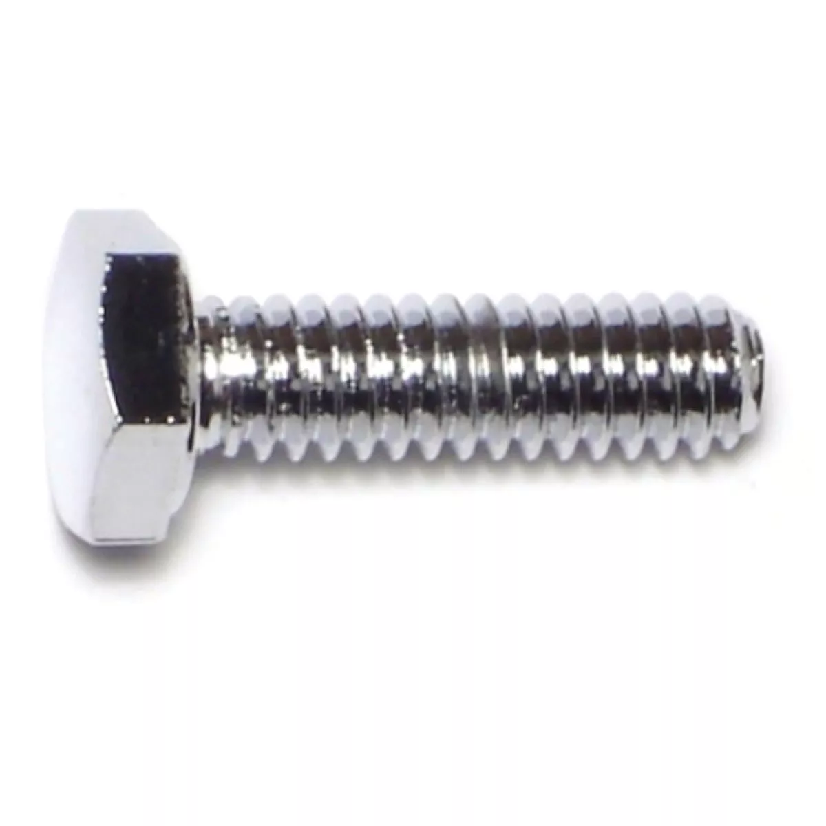 Midwest Fastener 1/4 In.-20 x 7/8 In. Chrome Plated Grade 5 Steel Coarse Thread Hex Cap Screws (10 Ct.)