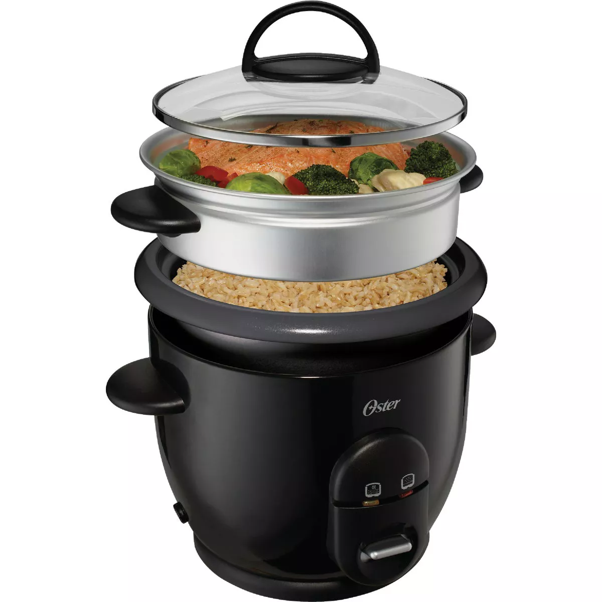 Oster DiamondForce 6-Cup Nonstick Electric Rice Cooker - photo 5