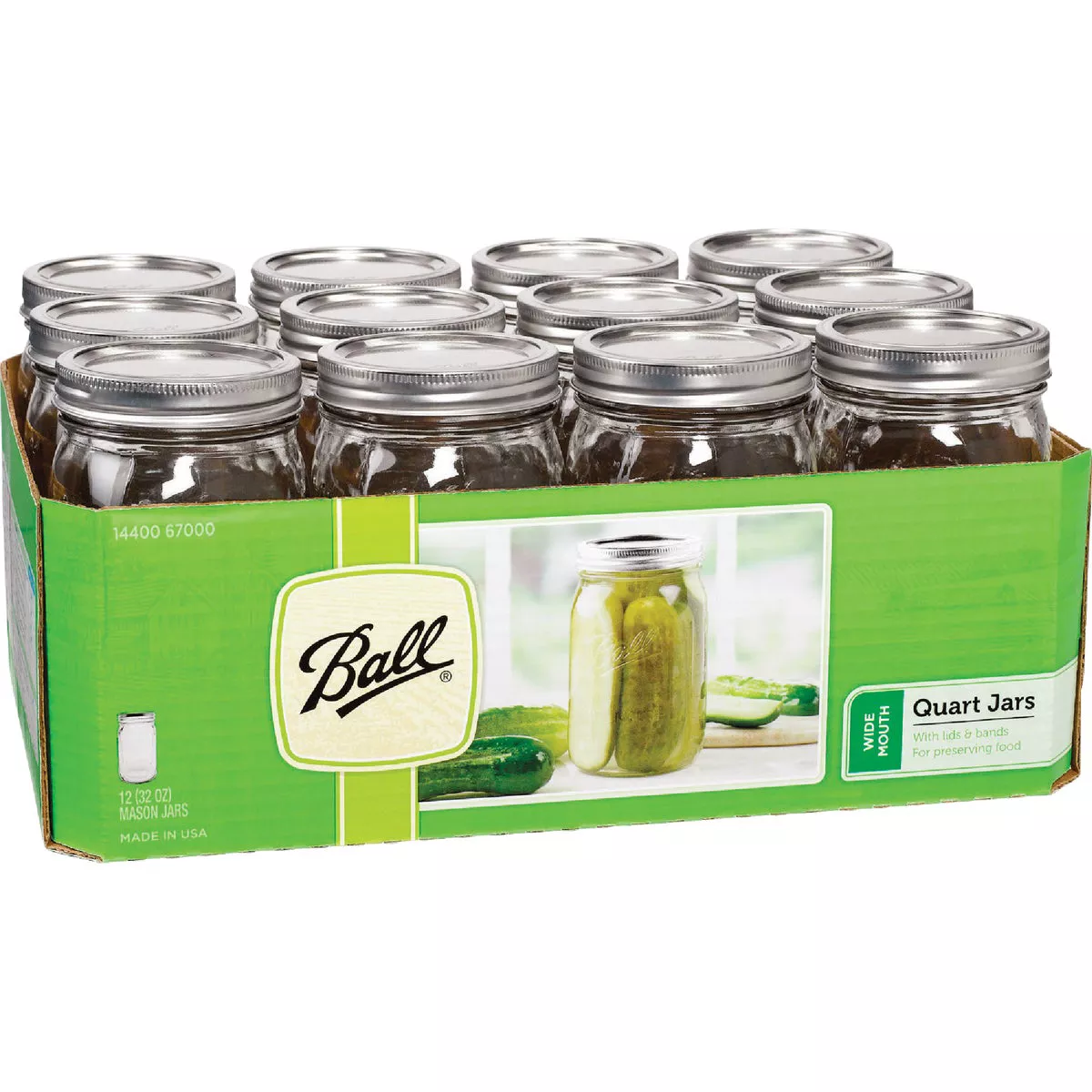 Ball 1 Quart Wide Mouth Mason Canning Jar (12-Count) - photo 6