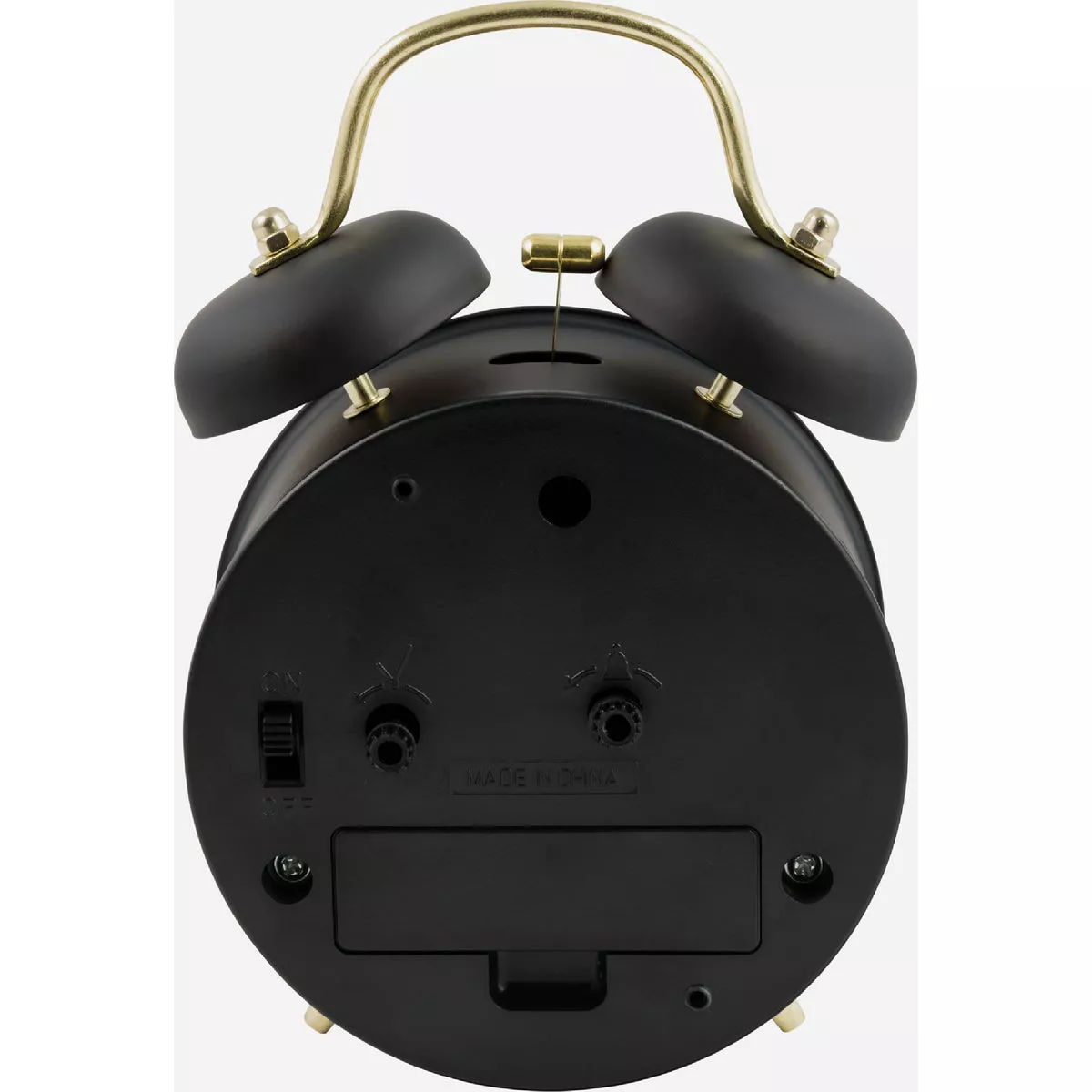 La Crosse Clock Co. Black Twin Bell Alarm Clock - photo 6