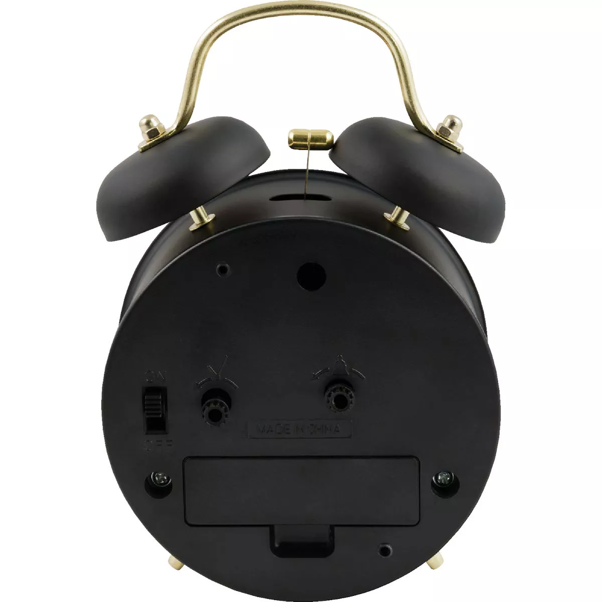 La Crosse Clock Co. Black Twin Bell Alarm Clock - photo 4