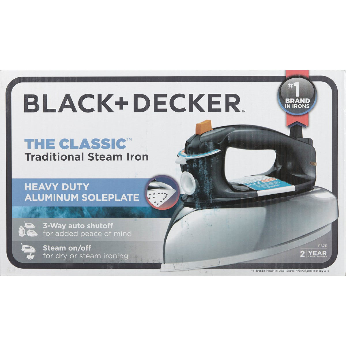 BLACK & DECKER Classic Iron in the Irons department at