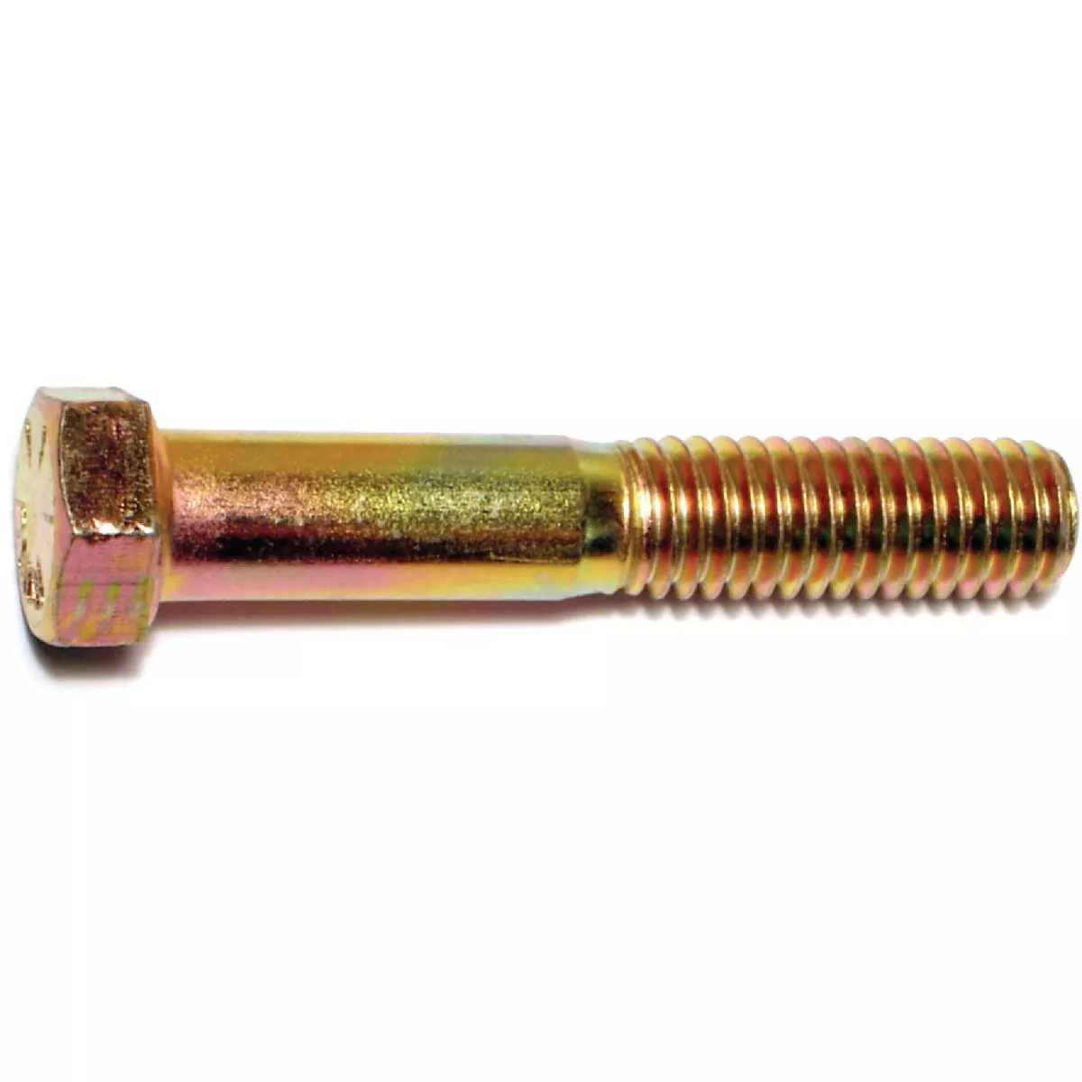 Midwest Fastener 7/16 In.-14 x 2-1/2 In. Zinc Plated Grade 8 Steel Coarse Thread Hex Cap Screw