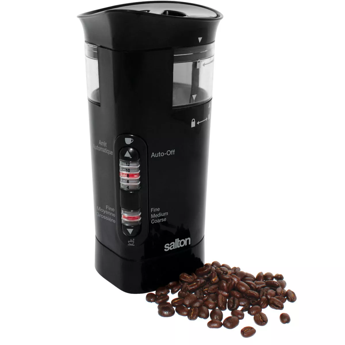 Salton 12-Cup Black Smart Coffee Grinder - photo 2