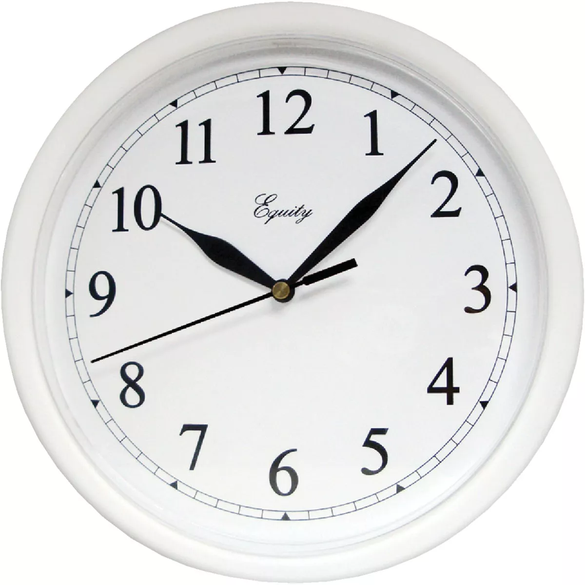La Crosse Technology 10 In. White Basics Analog Wall Clock