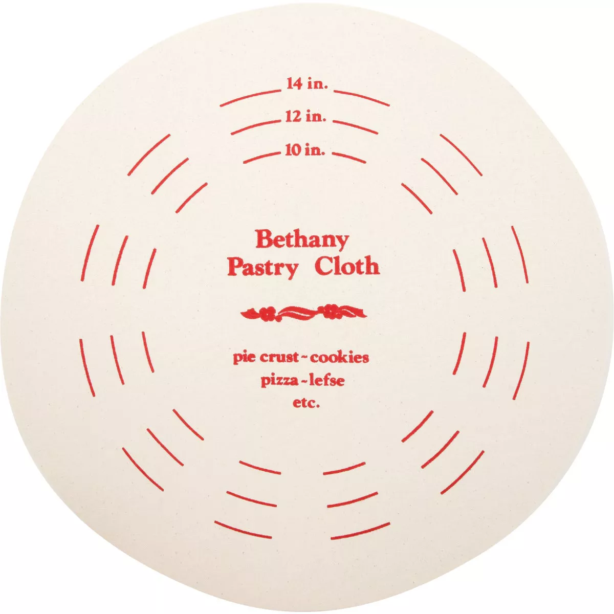 Bethany 9 In. Dia. Pastry Board & Cotton Cloth - photo 2
