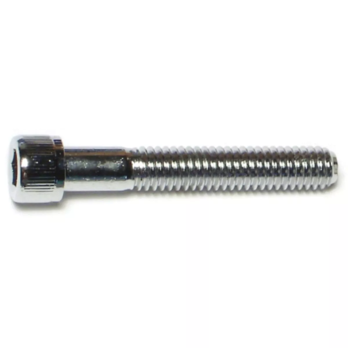 Midwest Fastener 5/16 In.-18 x 2 In. Chrome Plated Grade 8 Steel Coarse Thread Knurled Socket Cap Screws (10 Ct.)