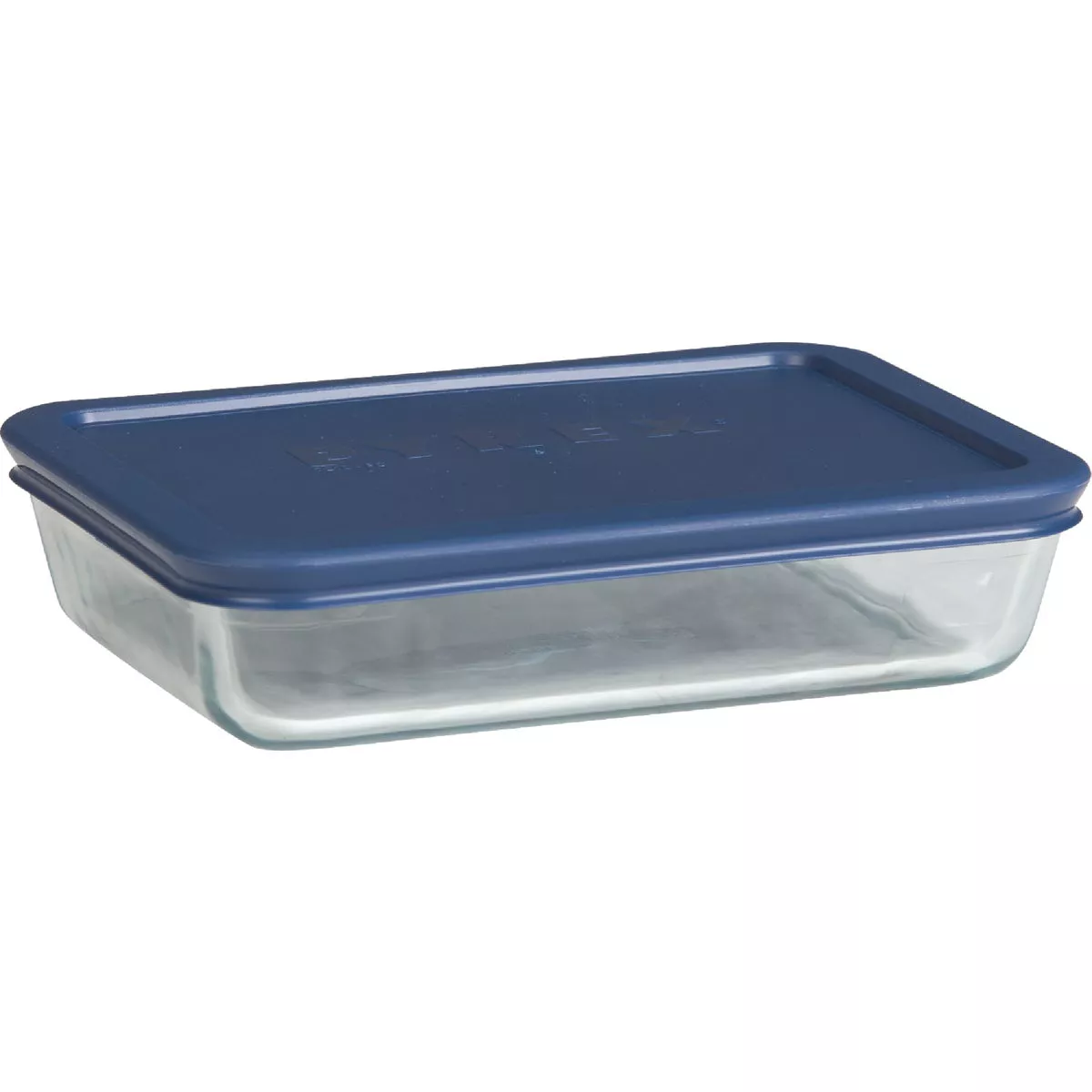 Pyrex Simply Store 3-Cup Rectangle Glass Storage Container with Lid - photo 2