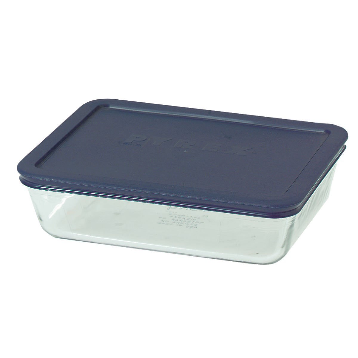 Pyrex Simply Store 6-Cup Rectangular Glass Food Storage 