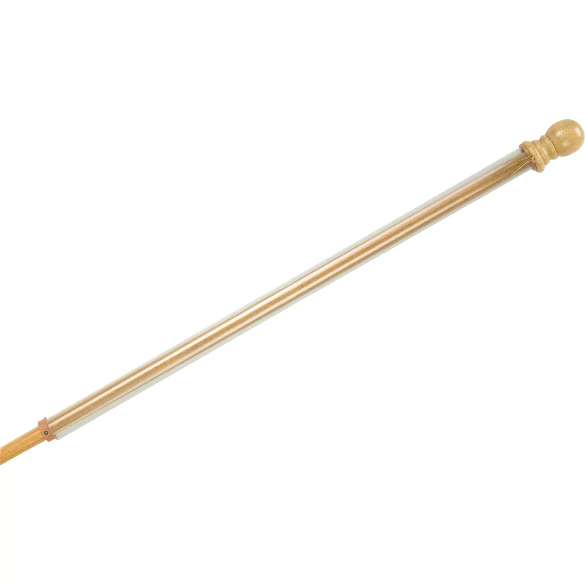 Evergreen 56 In. x 1 In. Wood Anti-Wrap Flag Pole