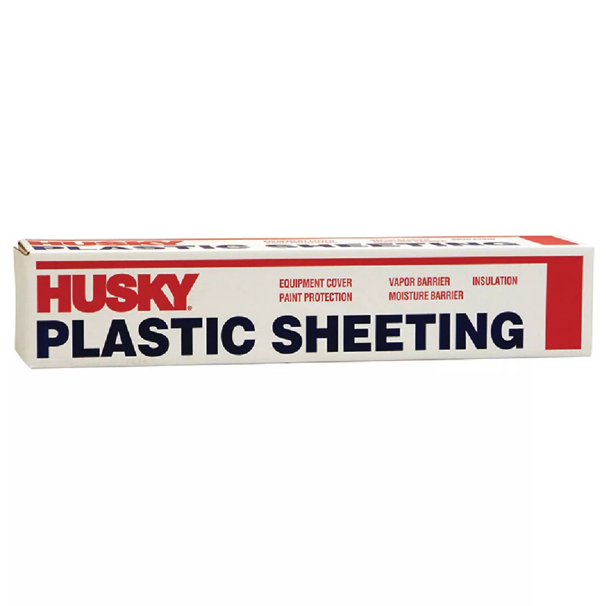 Husky 20 Ft. x 100 Ft. Black 4 mil Plastic Sheeting, 340-976