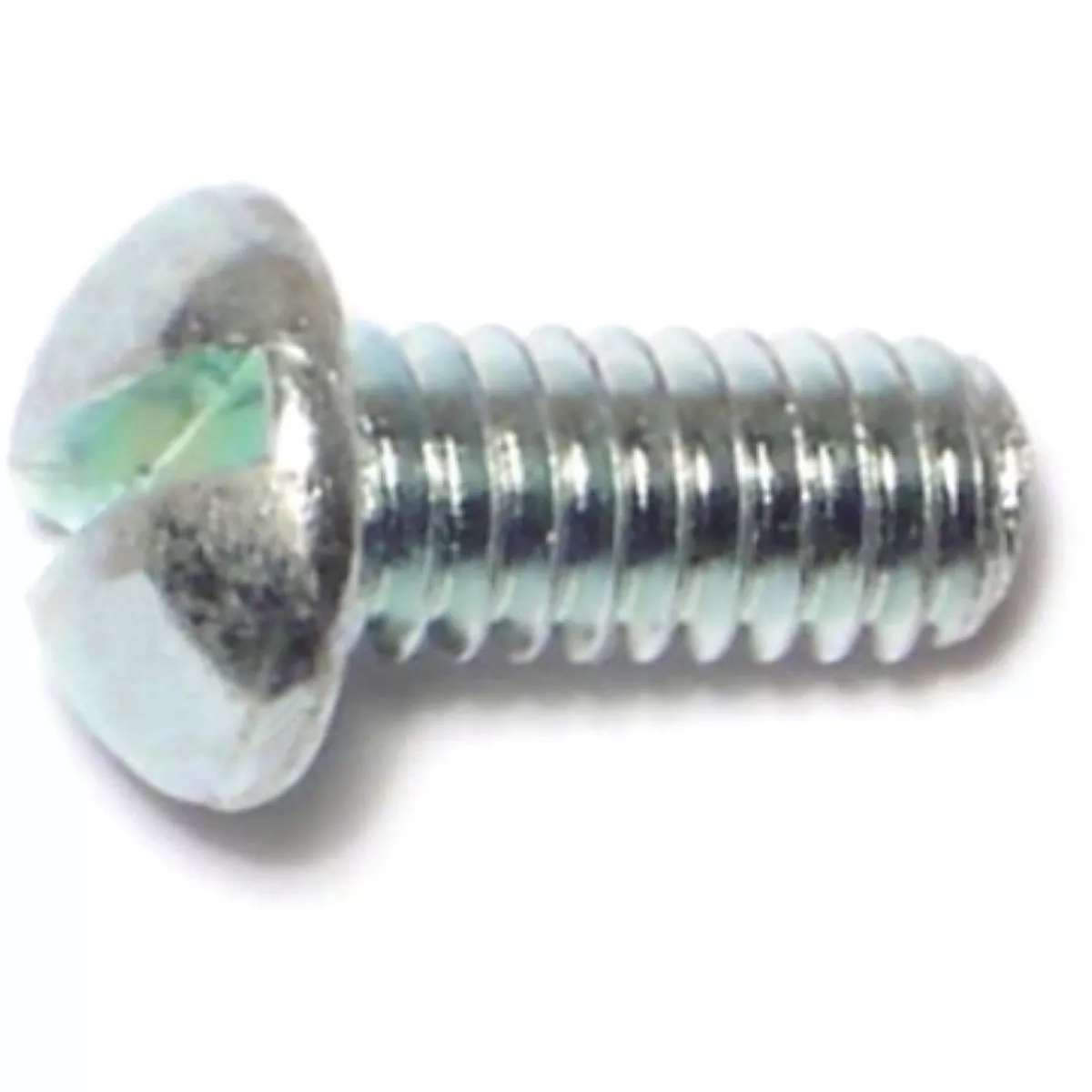 Midwest Fastener #8-32 x 3/8 In. Zinc Plated Steel Coarse Thread Slotted Round Head Machine Screws
