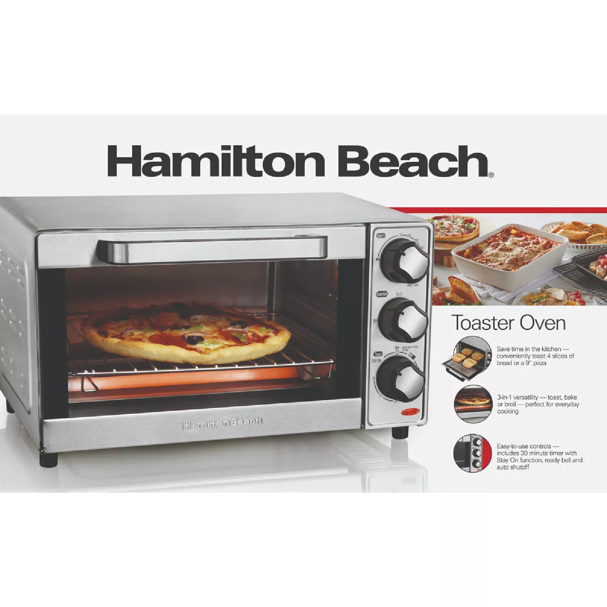 Hamilton Beach Toaster Oven - photo 2