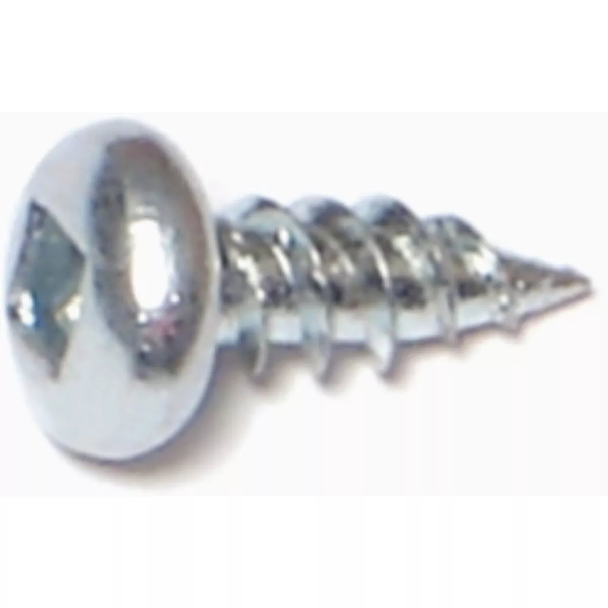 Midwest Fastener #6 x 3/8 In. Zinc Plated Steel Square Drive Pan Head Sheet Metal Screws (100 Ct.)-
