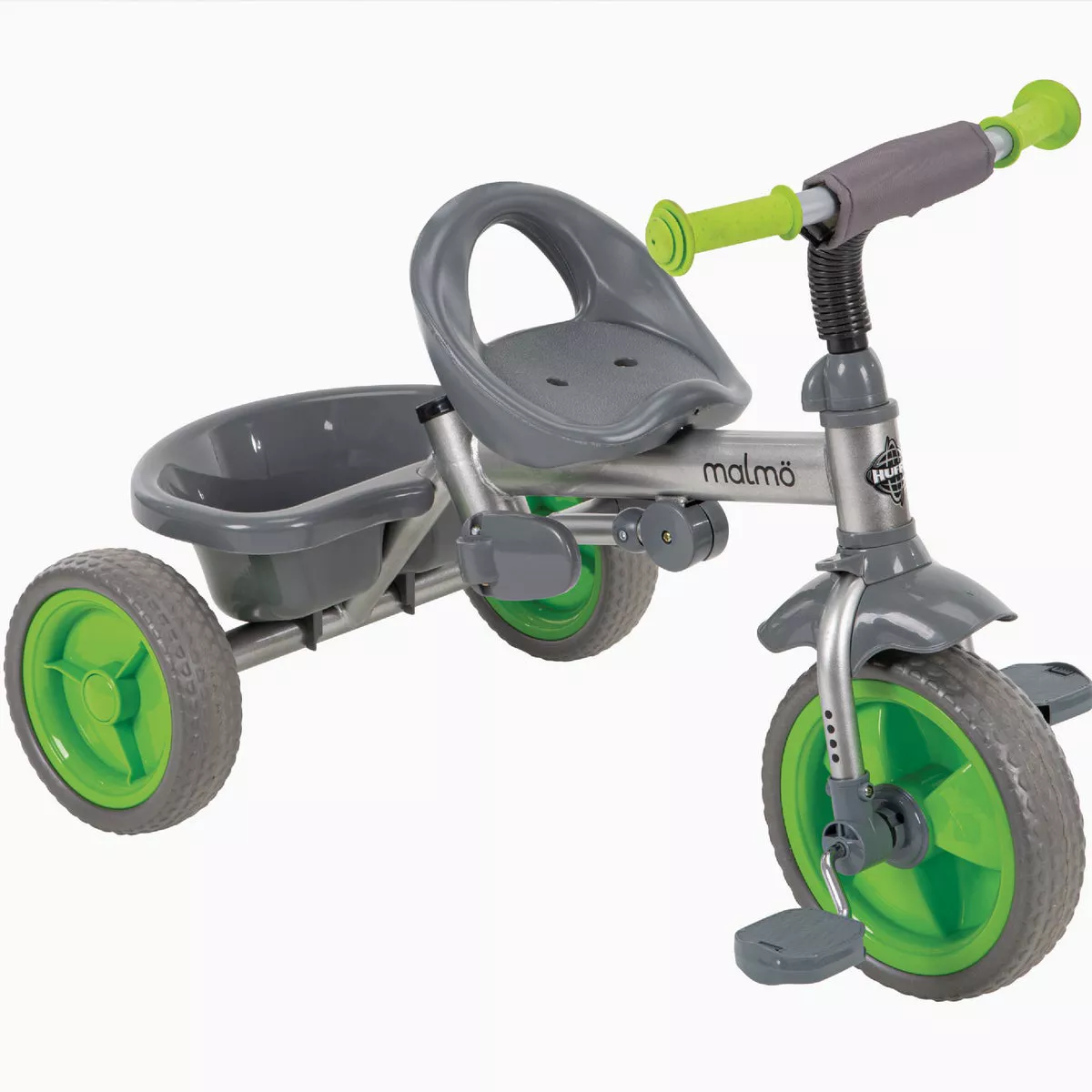 Huffy Malmo Canopy Tricycle with Push Handle