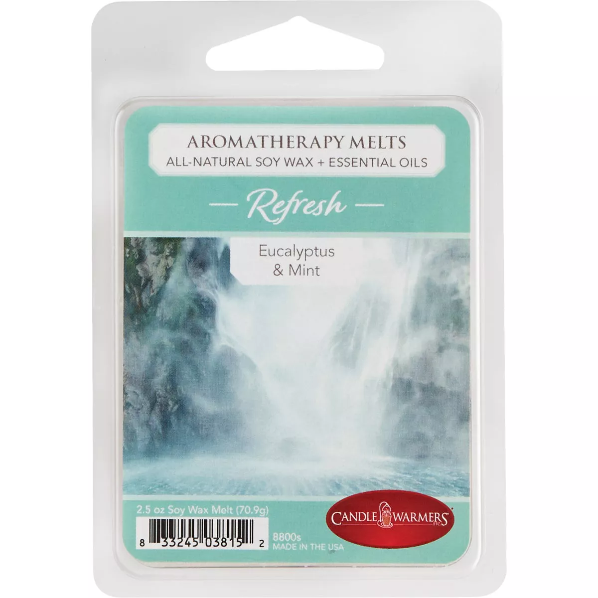 Candle Warmers Refresh Eucalyptus & Mint Aromatherapy Wax Melt - photo 2
