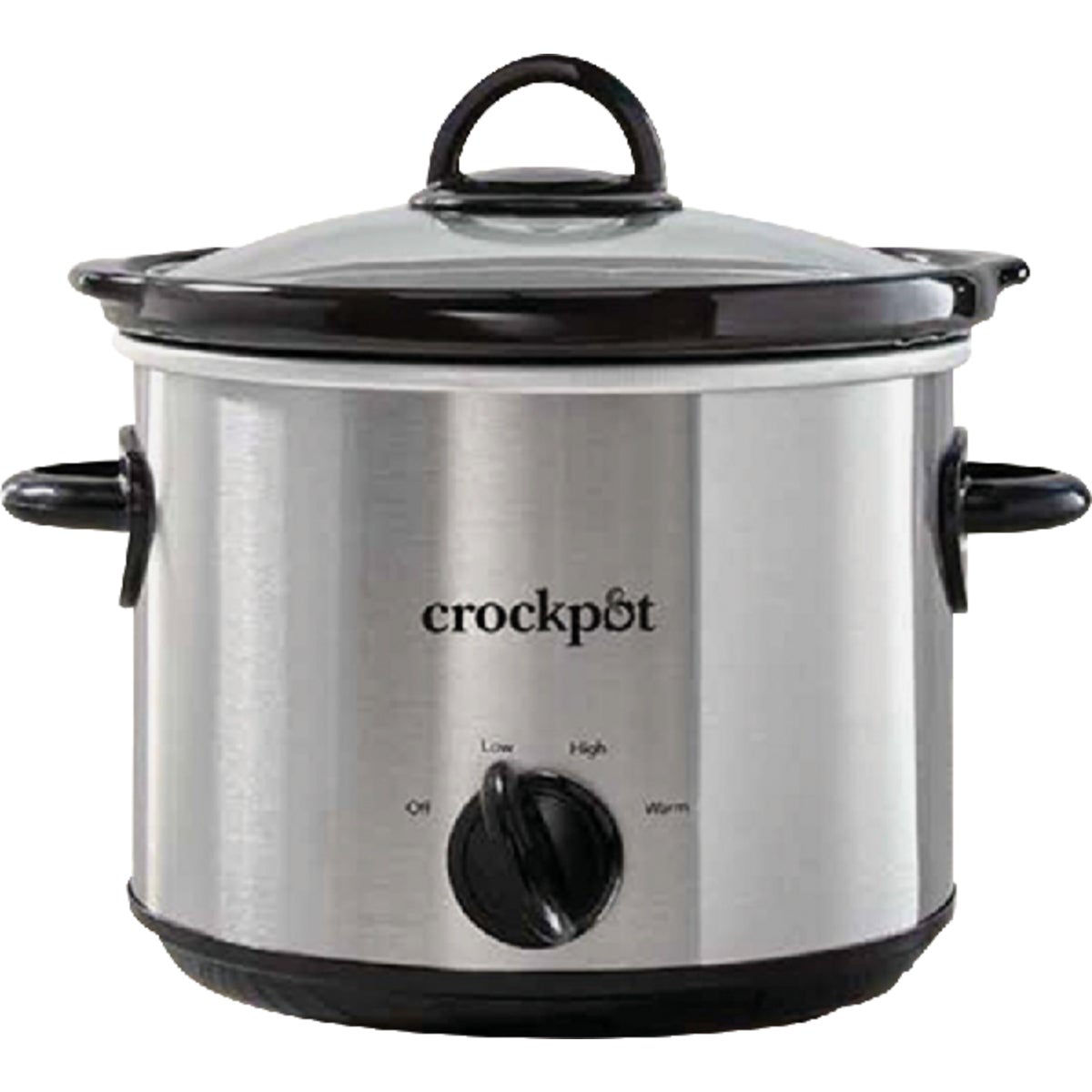 Crock-Pot SCR300-SS Stainless Steel 3-Quart Round Manual Slow
