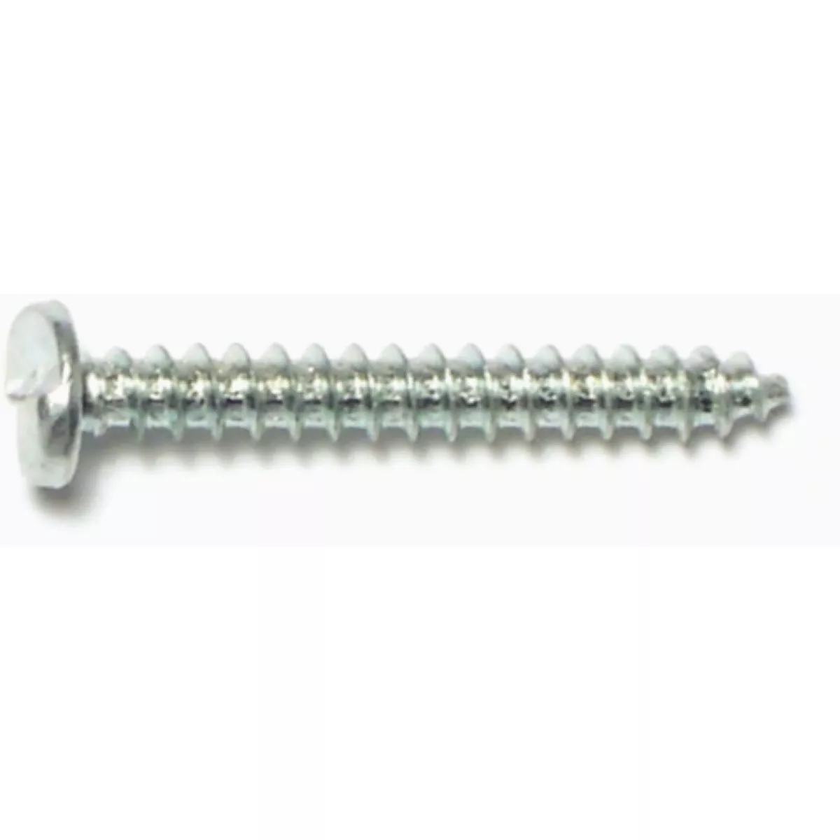 Midwest Fastener #8 x 1-1/4 In. Zinc Plated Steel One-Way Slotted Pan Head Sheet Metal Screws (20 Ct.)