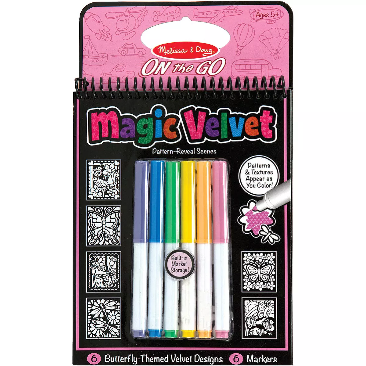 Melissa & Doug Magic Velvet - Butterfly