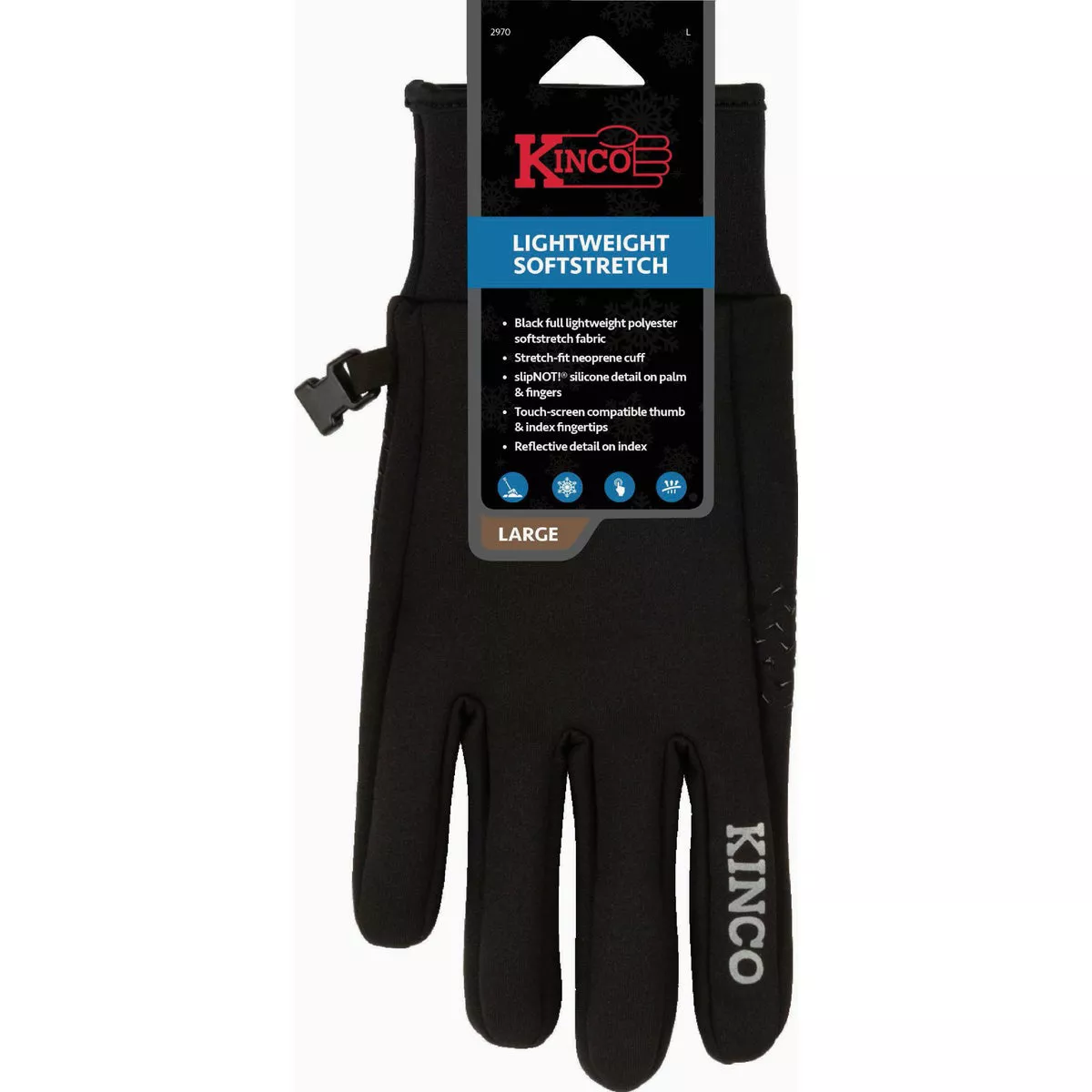 Kinco Softstretch Men's XL Lightweight Glove