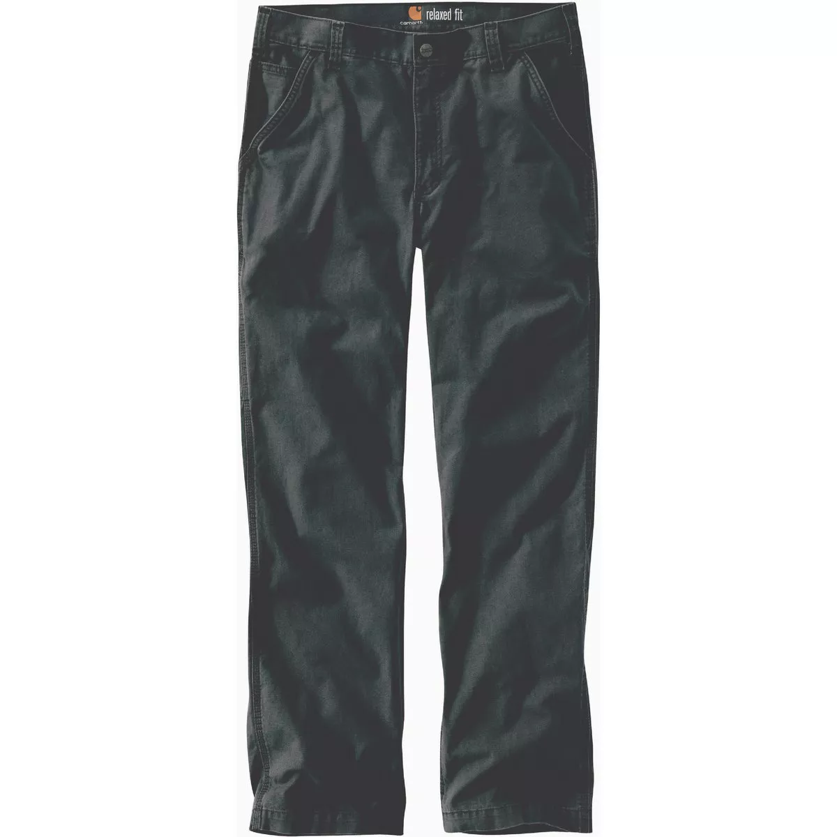 Carhartt Rugged Flex Men's 30x34 Gravel Canvas Work Pants, Relaxed Fit-