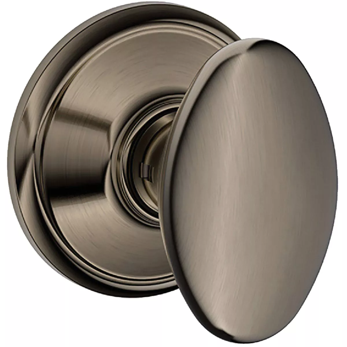 Siena Knob Passage - Antique Pewter
