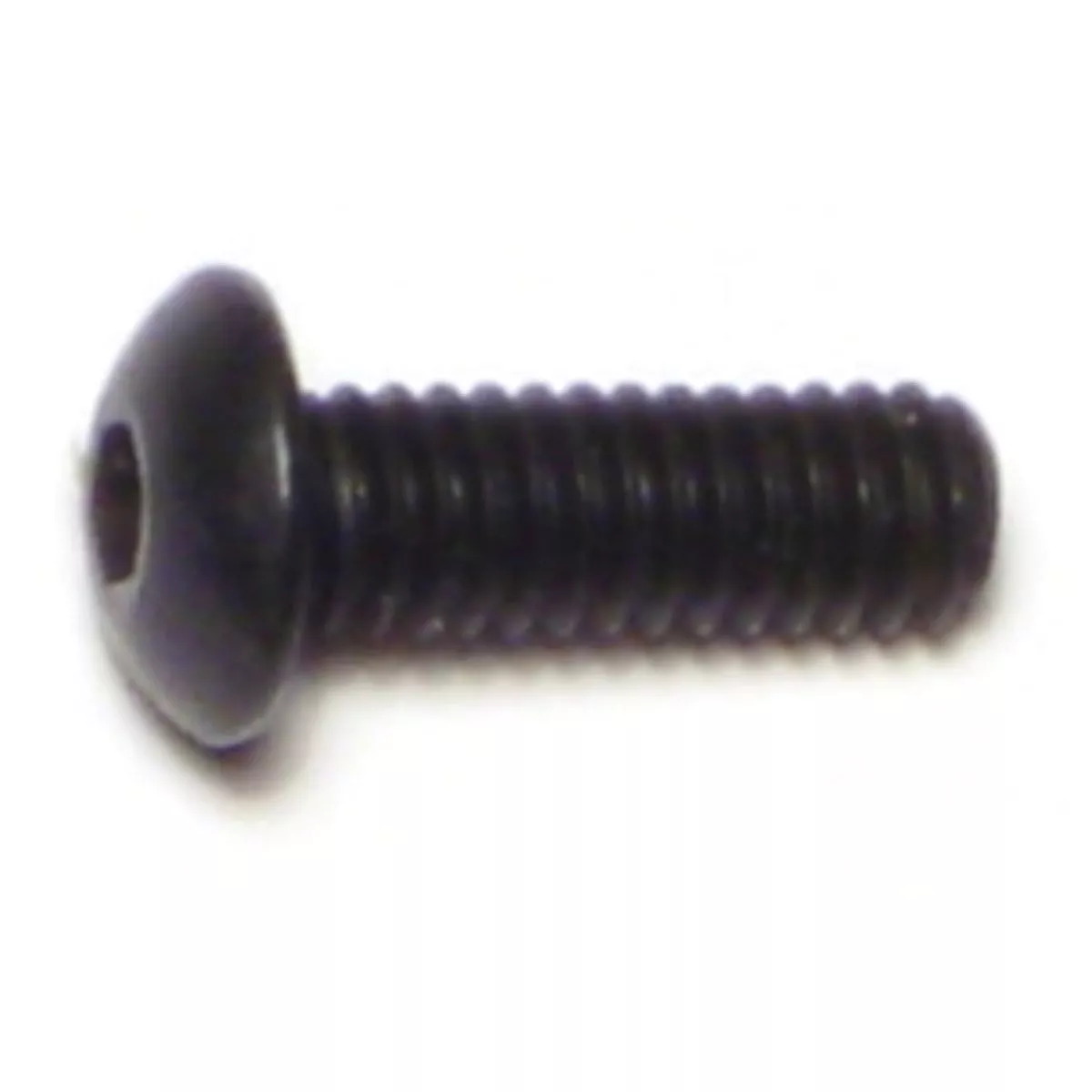 Midwest Fastener #8-32 x 1/2 In. Plain Steel Coarse Thread Button Head Socket Cap Screws