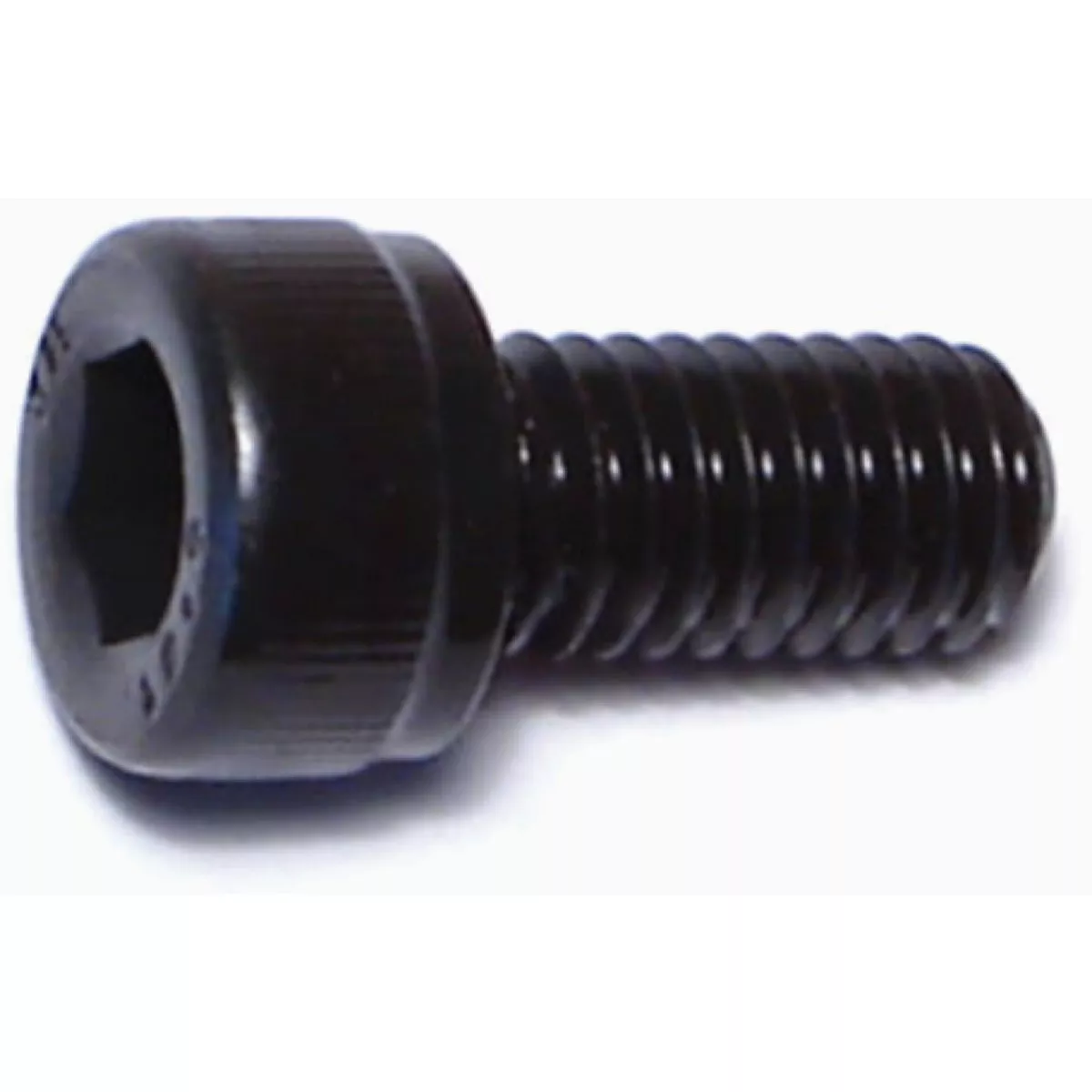Midwest Fastener 6mm-1.0 x 12mm Black Oxide Class 12.9 Steel Coarse Thread Knurled Head Hex Socket Cap Screws (10 Ct.)-