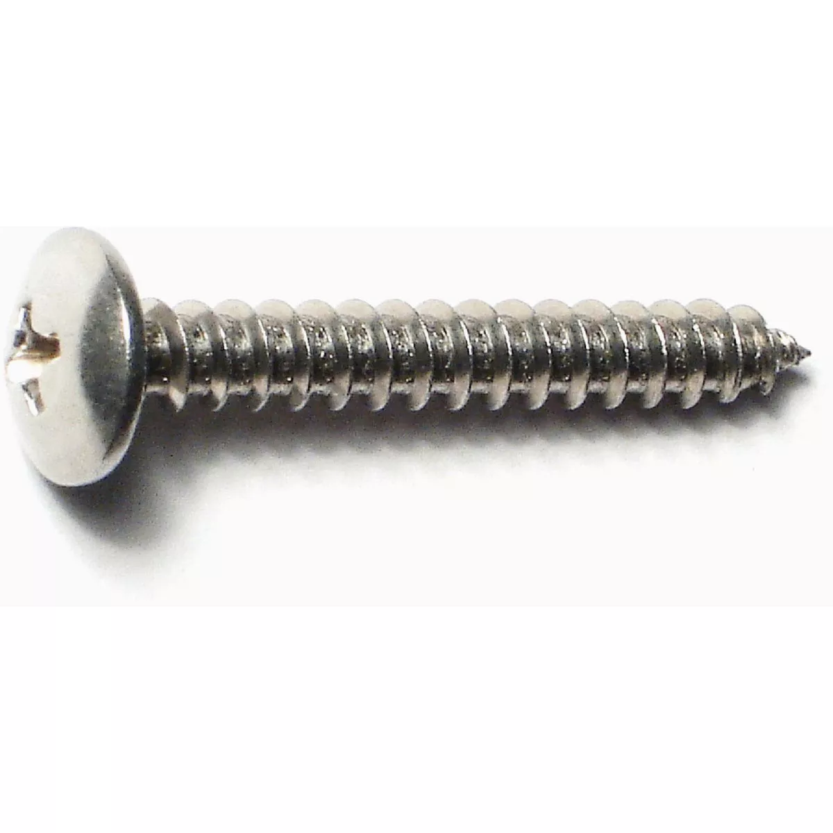 Midwest Fastener #8 x 1-1/4 In. 18-8 Stainless Steel Phillips Truss Head Sheet Metal Screws (15 Ct.)