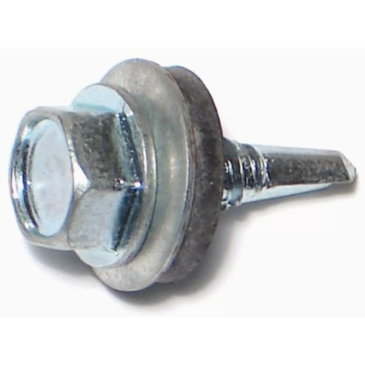 Midwest Fastener #14-14 x 3/4 In. Zinc Plated Steel Hex Bonded Washer Head Self-Drilling Screws