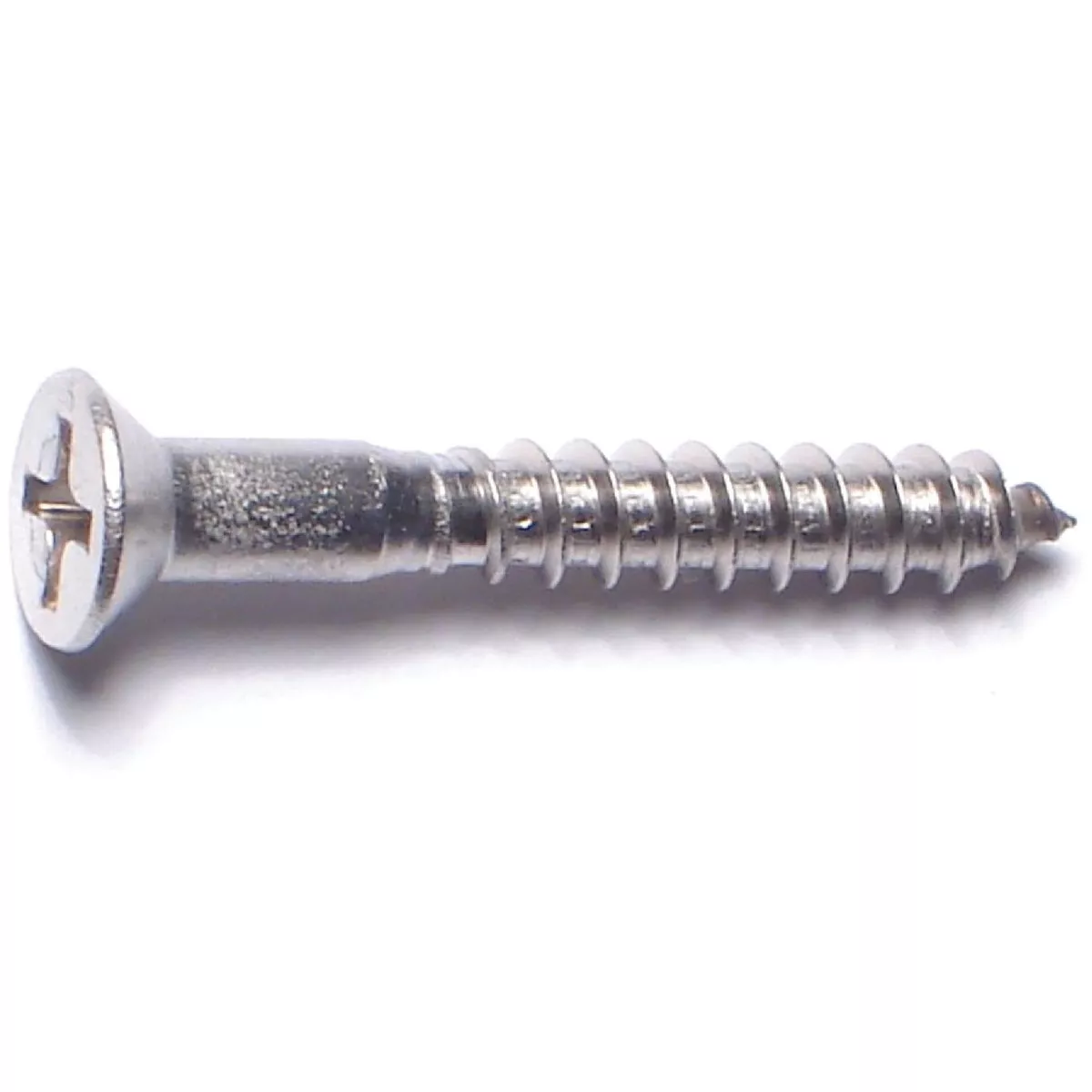 Midwest Fastener #8 x 1-1/4 In. 18-8 Stainless Steel Phillips Flat Head Wood Screws (12 Ct.)