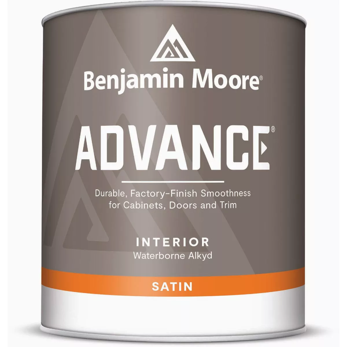 Benjamin Moore Advance Waterborne Alkyd Satin Interior Wall Paint, Base 4, 1 Qt.-