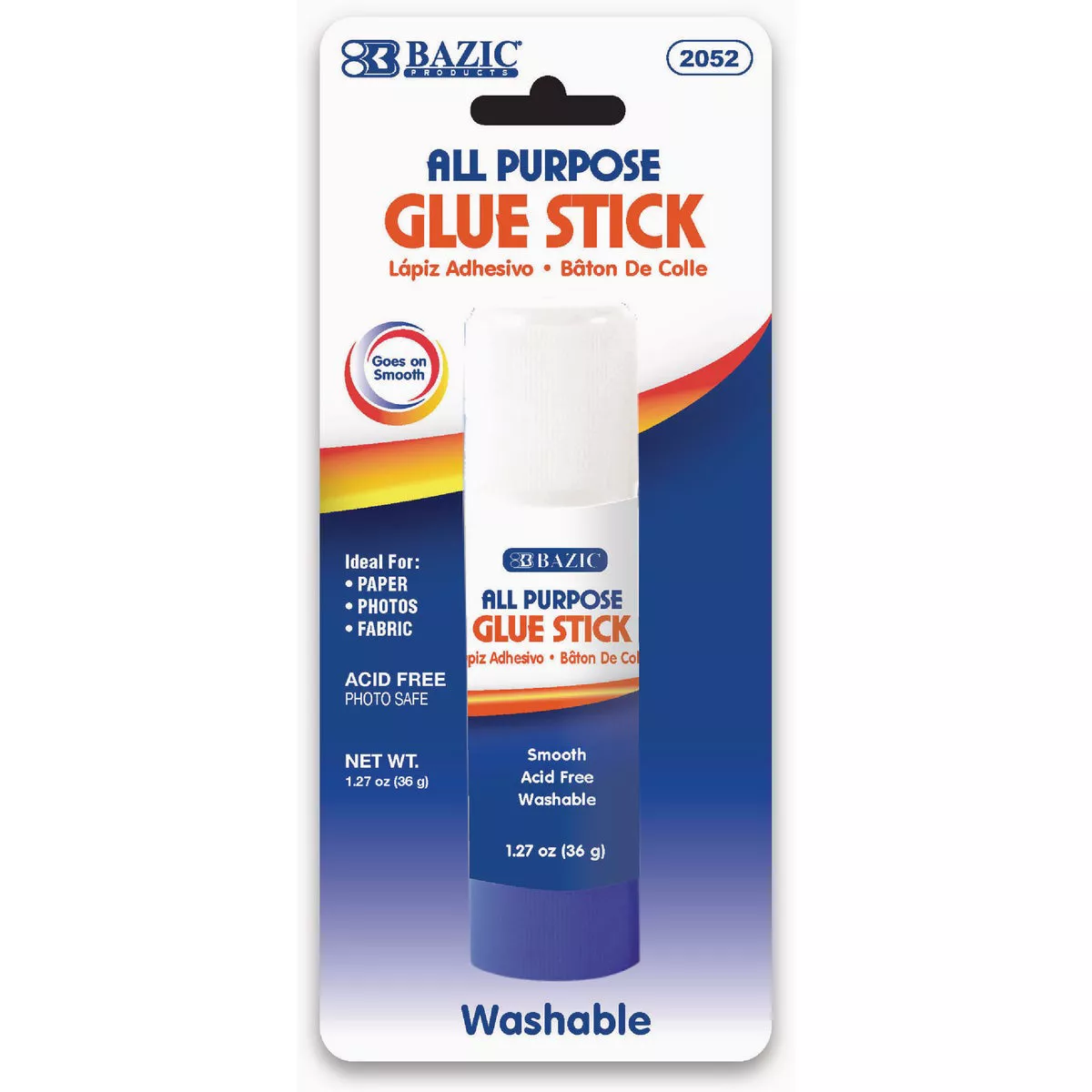 Bazic Products 1.27 Oz. (36g) Premium Glue Stick