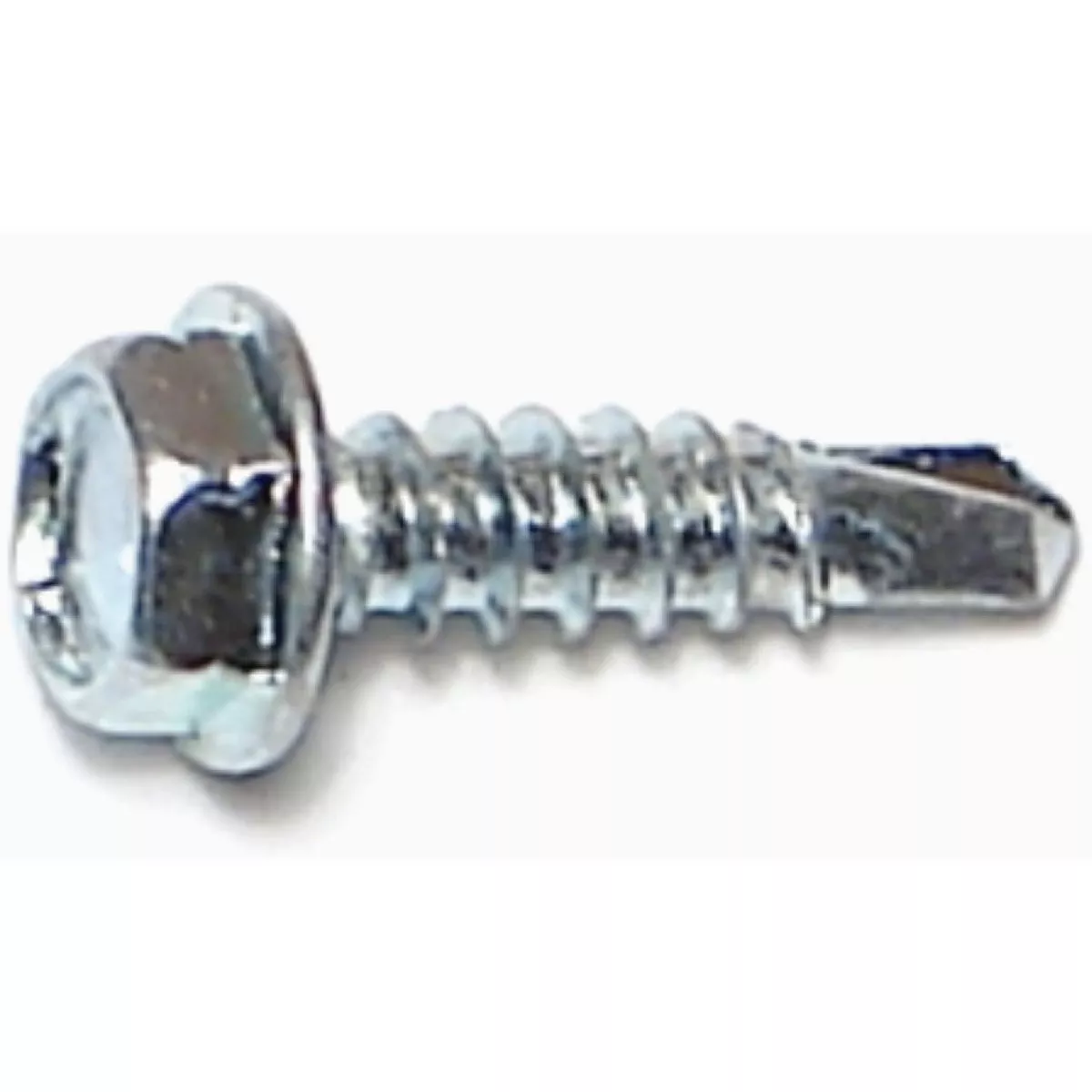 Midwest Fastener #8-18 x 5/8 In. Zinc Plated Steel Hex Washer Head Self-Drilling Screws (269 Ct.)