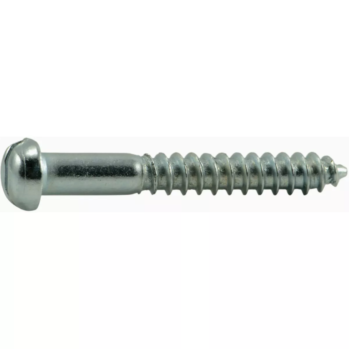 Midwest Fastener #4 x 7/8 In. Zinc Plated Steel Slotted Round Head Wood Screws