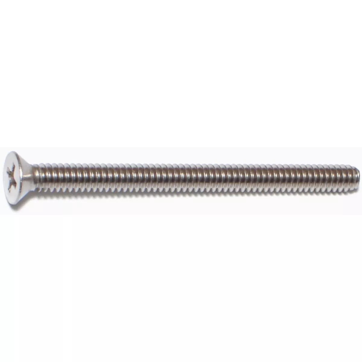 Midwest Fastener #10-24 x 2-1/2 In. 18-8 Stainless Steel Coarse Thread Phillips Flat Head Machine Screws
